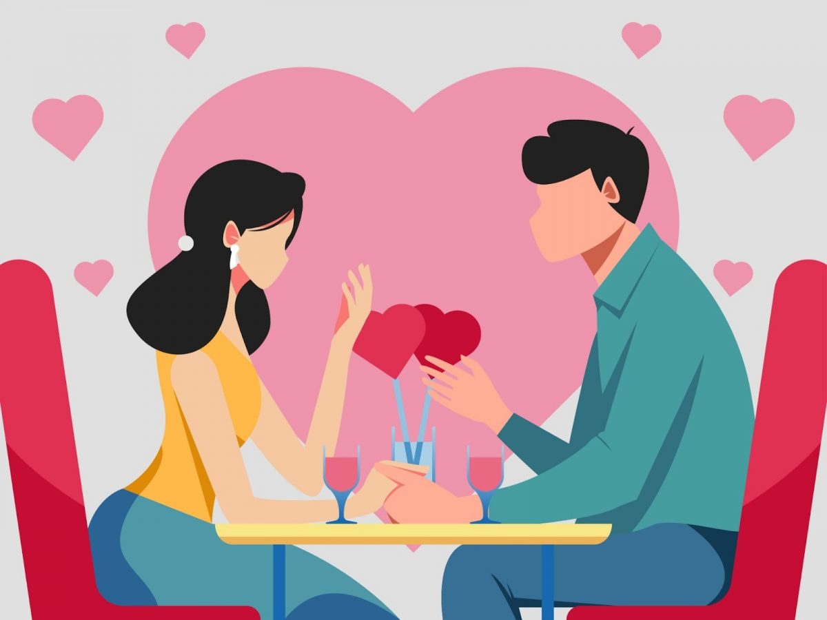 仲いいカップル